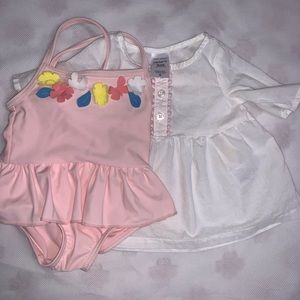 Carter’s Baby Girl Swim Suit and Coverup